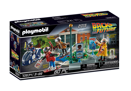 PLAYMOBIL 70634 BACK TO THE FUTURE PART II HOVERBOARD CHASE